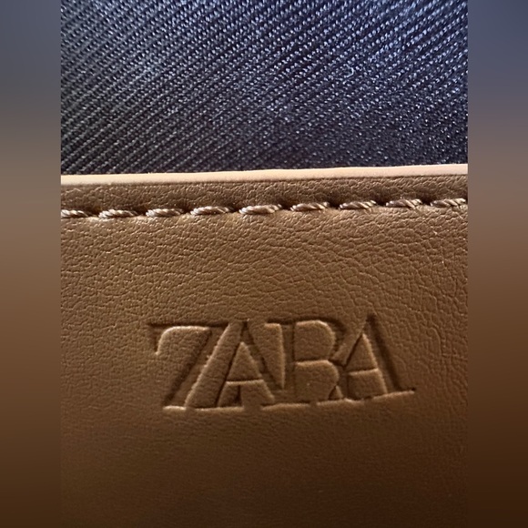 Zara Flap Crossbody Bag in Beige with Monogram “B” - Picture 5 of 9